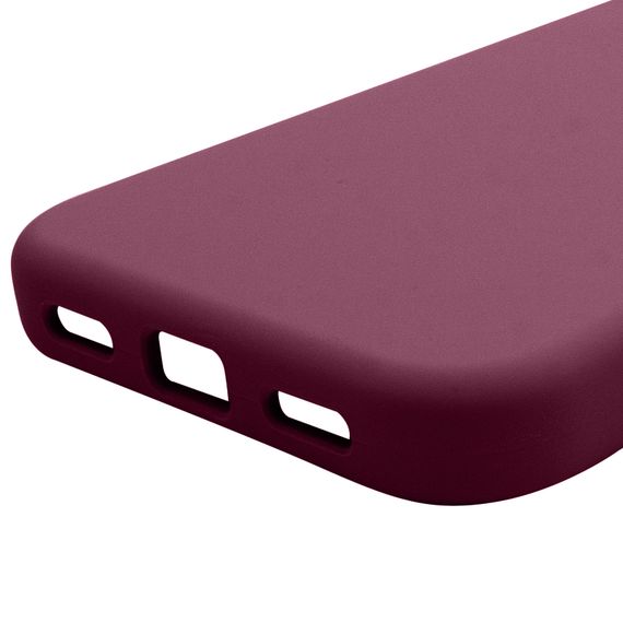 Чохол Silicone Cover Lakshmi (AAA) для Google Pixel 10 / 10 Pro Бордовий / Plum | Зображення 4