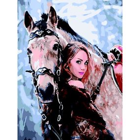 Картина по номерам ZiBi Благородство 40*50 см ART Line (ZB.64261) - Топ Продаж!