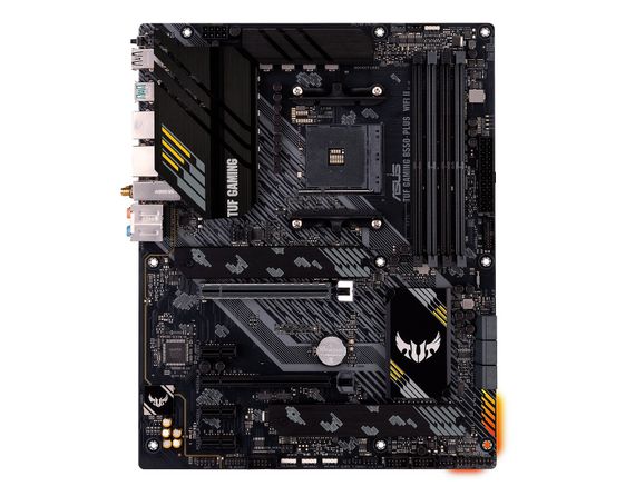 Материнcкая плата ASUS TUF GAMING B550-PLUS WIFI II sAM4 B550 4xDDR4 M.2 HDMI DP Wi-Fi BT ATX 90MB19U0-M0EAY0