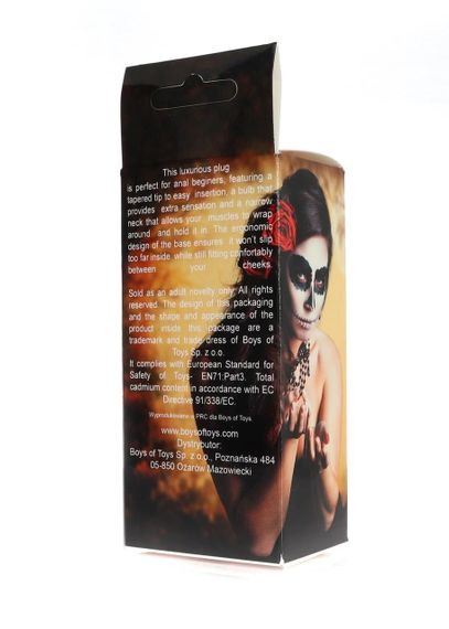 Анальна пробка - Bunny Tail Silicone Black Plug Peach sexstyle | Зображення 6