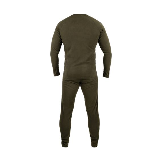Термобілизна чоловіча Tribe Microfleece олива M, тепла флісова термобілизна трайб для риболовлі полювання туризму кемпінгу ЗСУ | Зображення 5
