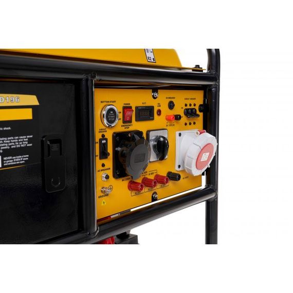 Бензиновий генератор трифазний 13 / 15 kW KD196 | Зображення 3