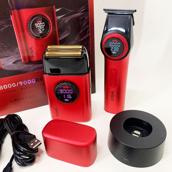 Комплект VGR 2 в 1 V-977 V-377 RED | Зображення 4