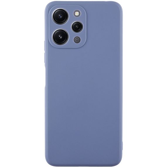 Силиконовый чехол Candy Full Camera для Xiaomi Redmi 12 Голубой / Mist blue