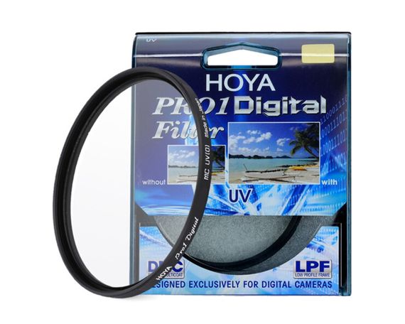 Защитный ультрафиолетовый светофильтр с многослойным покрытием HOYA PRO1 для объектива фотокамеры - 43 мм