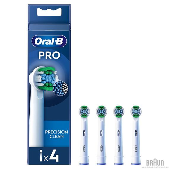 Насадки для електричної зубної щітки BRAUN Oral-B Precision Clean EB20RX (4)