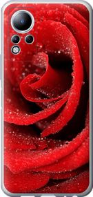 Чехол на Infinix Note 11 Красная роза "529u-2754-17620"