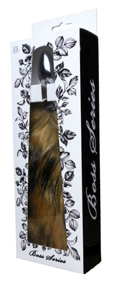 Анальна пробка ( розмір S ) із хвостом Boss Series - Fox TAIL Brown XL, BS6400098 sexstyle | Зображення 7