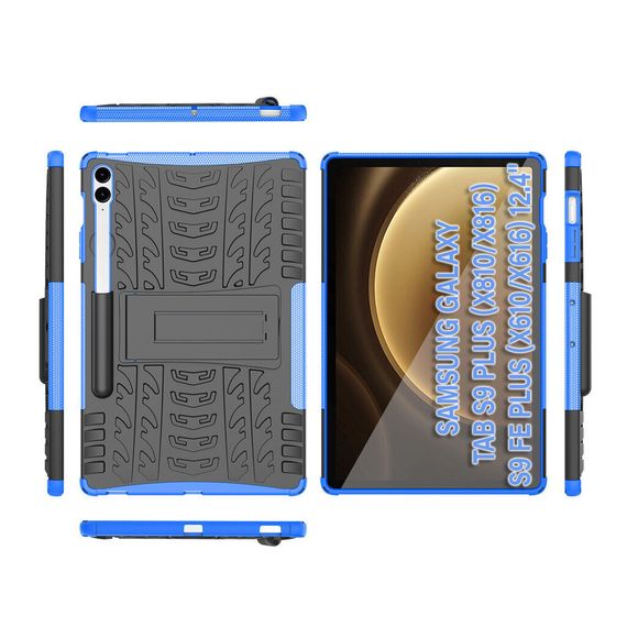 Чохол до планшета BeCover Samsung Galaxy Tab S9 Plus (SM-X810/SM-X816)/S9 FE Plus (SM-X610/SM-X616) 12.4" Blue (710763) | Зображення 8