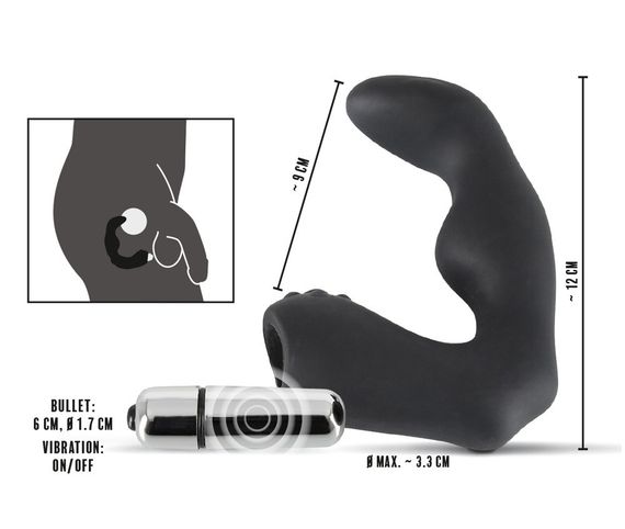 Массажер простаты - Rebel Prostate Stimulator Sex Aura | Зображення 5