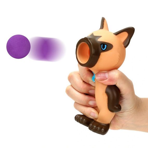 Дитячий ігровий набір "Стріляюча тваринка Сіамський кіт" HW54810 | Зображення 1