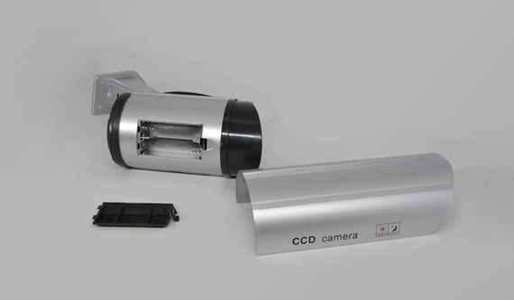 Муляж камери відеоспостереження Dummy IR Camera з датчиком руху 160 х 80 х 73 мм, Сірий | Зображення 6
