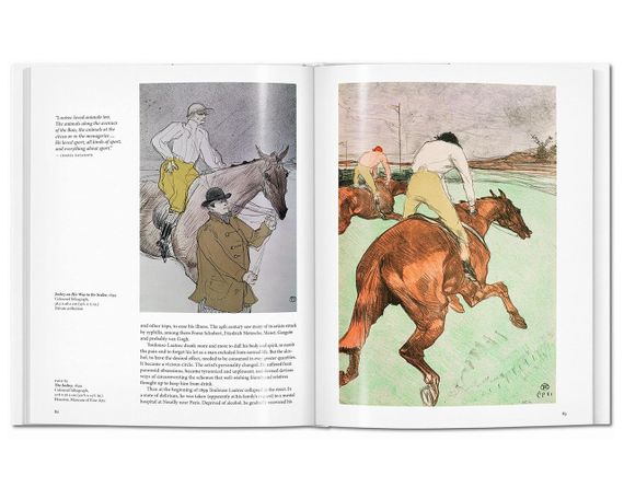 Книги про великих художників Тулуз-Лотрек. Toulouse-Lautrec - Taschen  живопис книги з історії мистецтва | Зображення 4