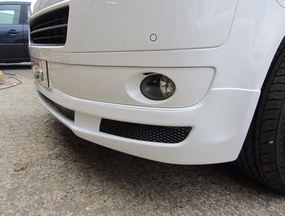 Накладка на передний бампер Sport 1 (под покраску) для Volkswagen T5 2010-2015 гг | Зображення 2