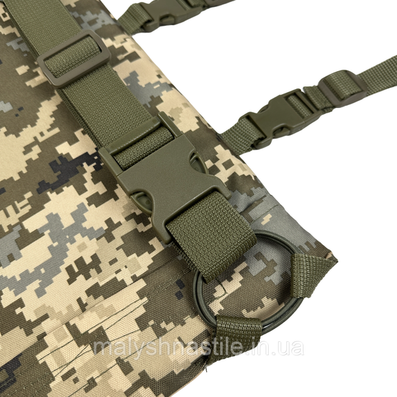Каремат п'ятиточка односекційна Kiborg П-1 Оксфорд Піксель | Зображення 3