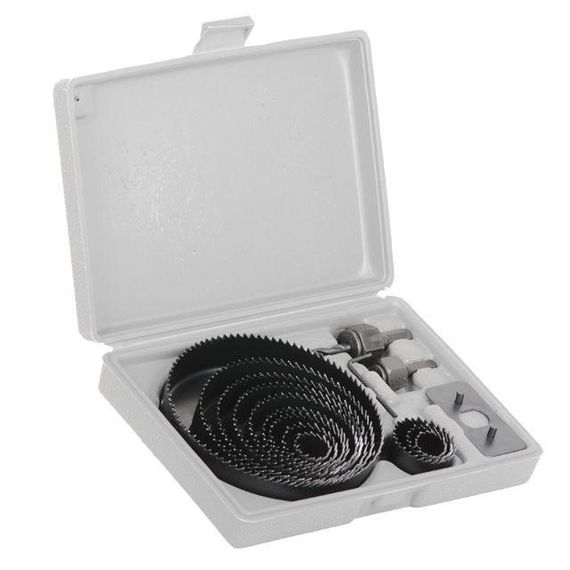 Набір коронок для дерева (16,22,29,32,38,44,54, 64, 76,89,102,127 мм) INTERTOOL BT-00261 | Зображення 6