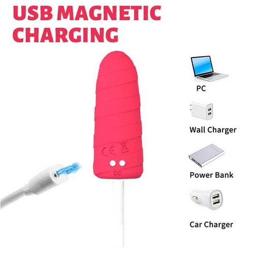 Вібратор морозиво 10X Popsicle Vibrator USB