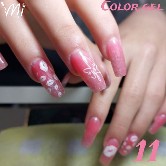 Гель для нарощення нігтів Mi Color Gel 11 (кораловий) 5мл