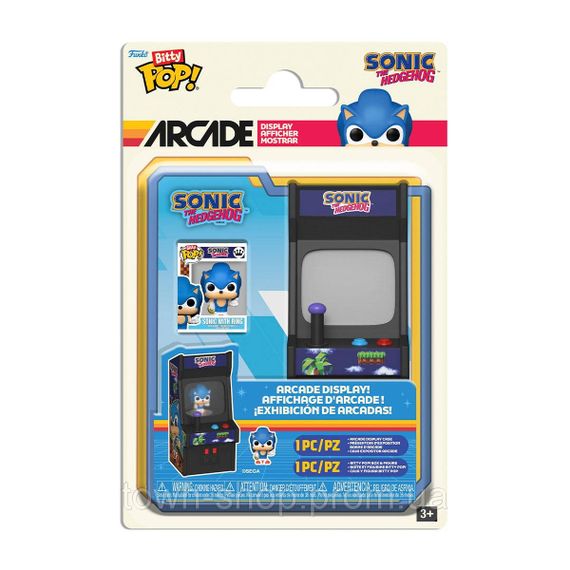 Игровой набор Bitty POP! Arcade серии Еж Соник - Еж Соник
