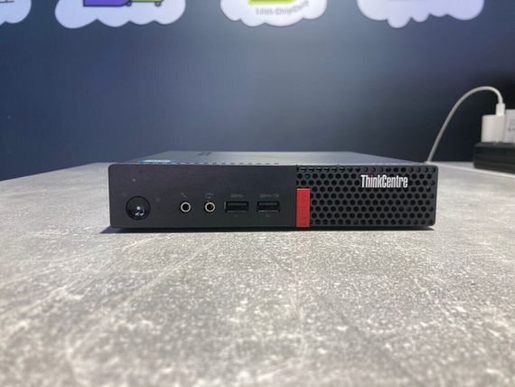 Неттоп Lenovo ThinkCentre M710q Tiny USFF / Intel Core i5-6400 (4 ядра по 2.7 - 3.3 GHz) / 8 GB DDR4 / 240 GB SSD / Intel HD Graphics 530 б/в | Зображення 1