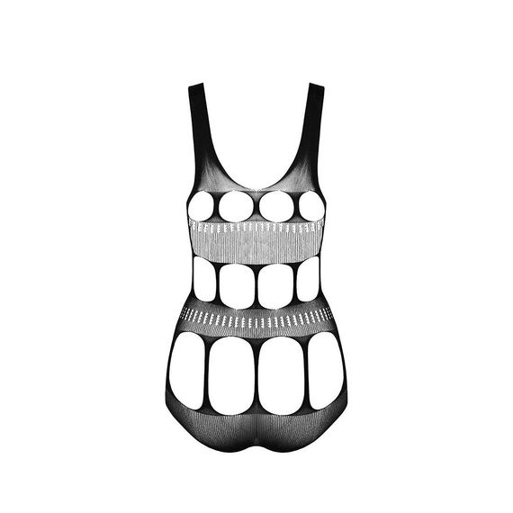 Сексуальний боді з вирізами Passion BS083 black, One size | Зображення 5