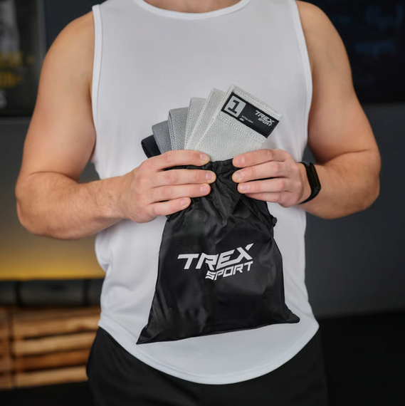 Набор резинок для фитнеса Trex Sport TX-065RBG 1-18кг | Зображення 6