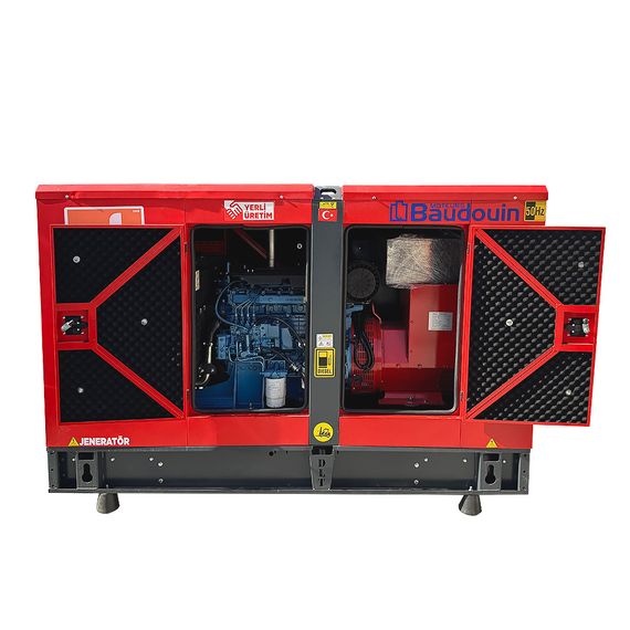 Генератор дизельний OYAL OYB-110 BAUDOUIN 110KVA/88KW, трифазний 230/400V, 50Hz (AVR+ATS(АВР) у комплекті) | Зображення 7