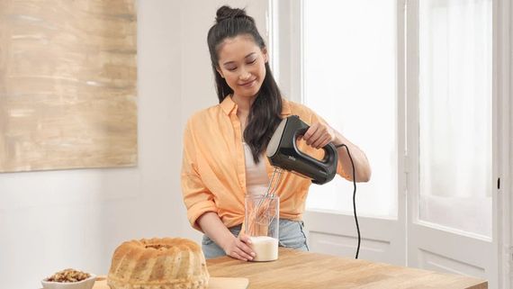 Миксер ручной Braun HM 2110 BK 500 Вт черный | Зображення 4