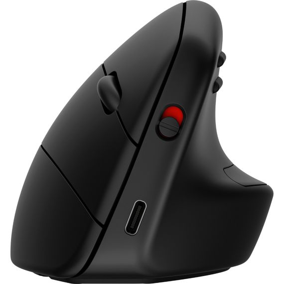 Мишка бездротова HP 920 Ergonomic Vertical, 6 кн., up to 4000 dpi чорна | Зображення 4