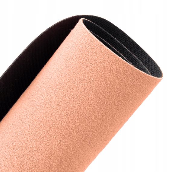 Килимок (мат) спортивний 4FIZJO замша 183 x 61 x 0.15 см для йоги та фітнесу Orange (P-5905973404402) | Зображення 7