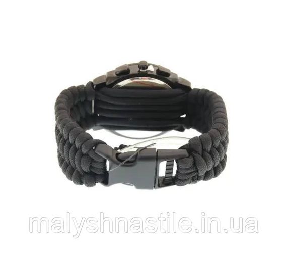 Годинник армійський MIL-TEC ARMY UHR PARACORD BLACK 15774002 | Зображення 4