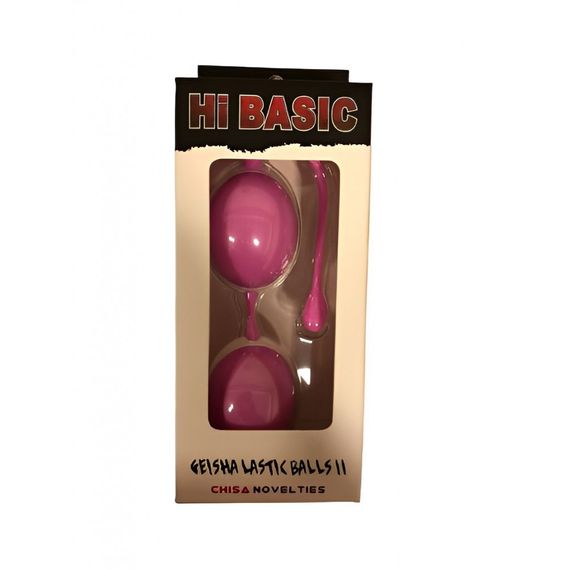 Вагинальные шарики Chisa Hi-Basic Geisha Lastic Balls II, 20.5 х 3.6 см Sex Aura | Зображення 1