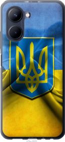 Чехол на Realme C33 Флаг и герб Украины 1 "375u-2870-17620"