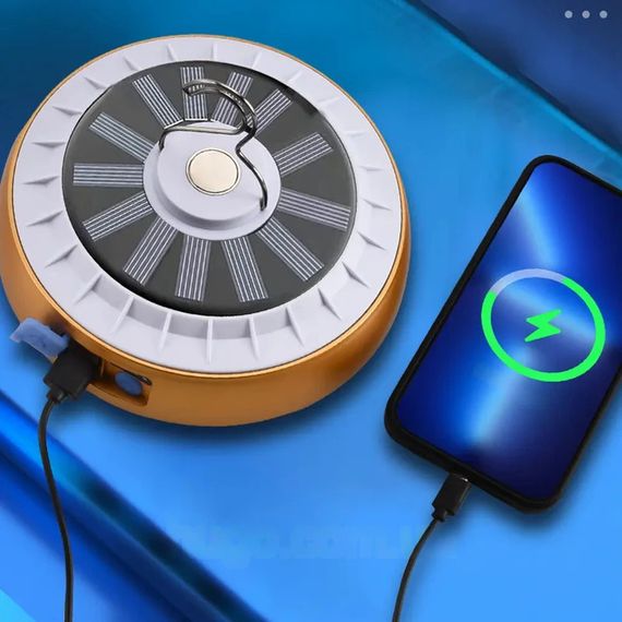 Підвісна кемпінгова USB лампа з Power Bank та сонячною панеллю XPRO (234564458_324) | Зображення 2