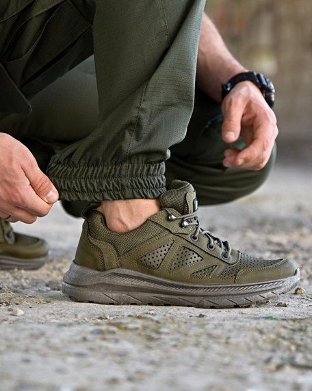 Тактичні штани шорти джогери MINISTERIUM олива ПП7807 | Зображення 5