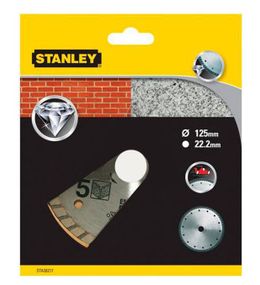 Диск алмазний Stanley по кераміці 125 x 22.2 мм (STA38217)