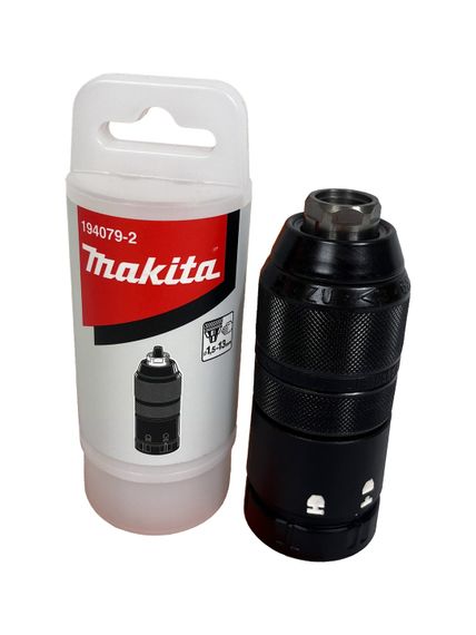 Патрон швидкозажимний 1.5-13 мм для перфораторів Makita HR2450T, HR2470T, HR2630T, HR2810T, HR2811FT, BHR261T, BHR243, HR2610T, HR2611FT, DHR243, DHR264, BHR262T, HR2631F (194079-2) | Зображення 3