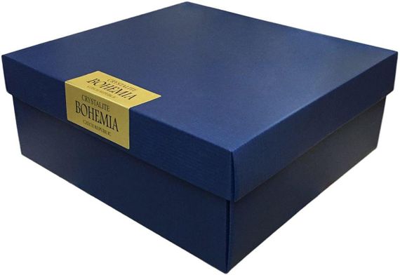 Фруктовница стеклянная Bohemia Infinity 28 см прозрачное блюдо для фруктов 6KA66/99M20/280 | Зображення 5