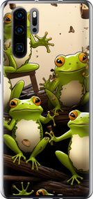 Чехол на Huawei P30 Pro Жабки "5656u-1621-17620"