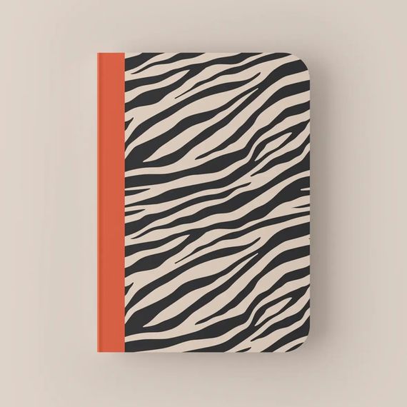 Блокнот "Confident" СS-NB-002 в точку, зебра, формат А5, 144 листа | Зображення 1