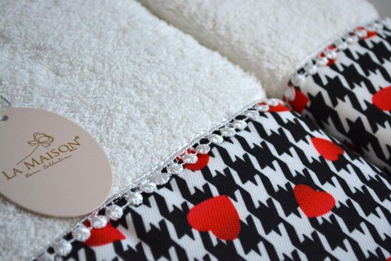 Подарунковий набір рушників La Maison, 3 шт. з ароматом Damian | Зображення 4