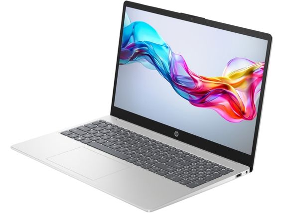 Ноутбук HP  15-fd1072ua 15.6' FHD IPS AG, Intel 5-120U, 16GB, F1024GB, UMA, DOS, сріблястий (B23CZEA) | Зображення 2