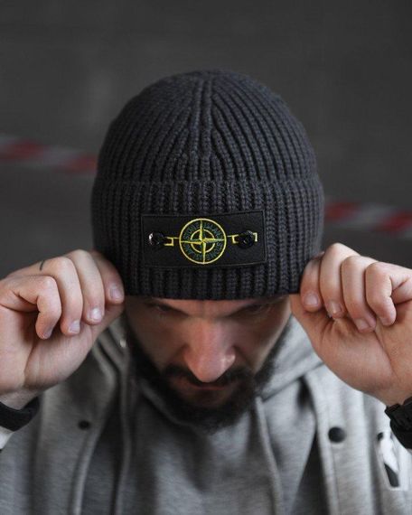 Шапка stone island denim ВТ4726 | Зображення 2