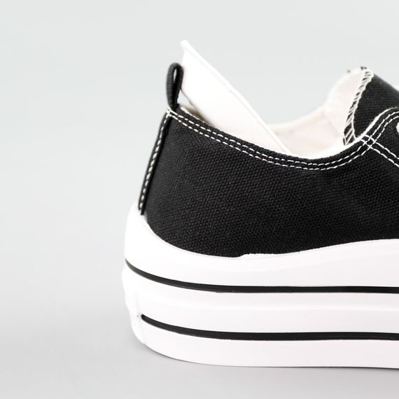 Кеди жіночі 591727 Чорні 36 37 38 39 40 | Зображення 6