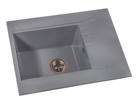 Кухонна мийка BODRUM 650 gray Miraggio | Зображення 2