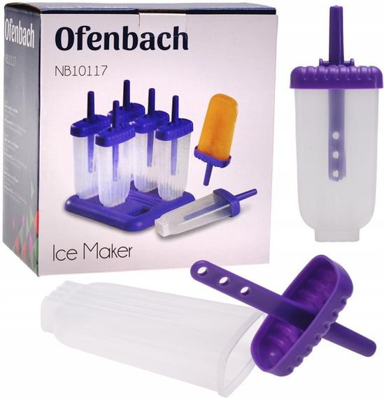 Форми Ofenbach "Ескімо" для приготування морозива 6 порцій 11.5х5.5х2см | Зображення 4