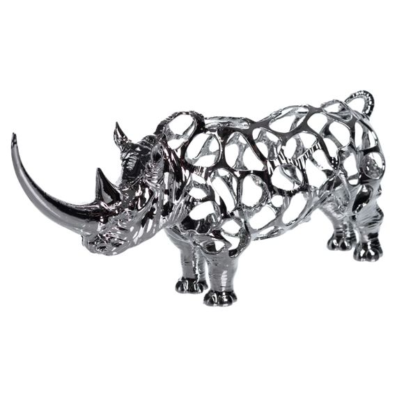 Декоративна фігурка Rhinoceros 23x6x10 см металева HP-7-23 | Зображення 2