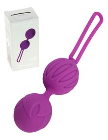 Вагінальні кульки Adrien Lastic Geisha Lastic Bal, розмір S, фіолетові Sex Aura