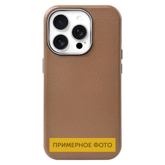 Кожаный чехол Leather Case Metal Buttons для Samsung Galaxy S23 FE