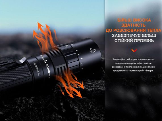 Ліхтар ручний Fenix PD40R V3.0, 3000 lm | Зображення 9